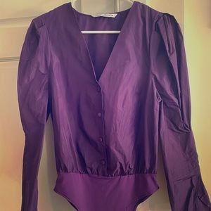 ❌ sold ❌Zara purple bodysuit